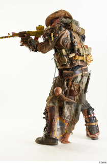 Photos Ryan Sutton in Postapocalyptic Suit shooting aiming gun gun…